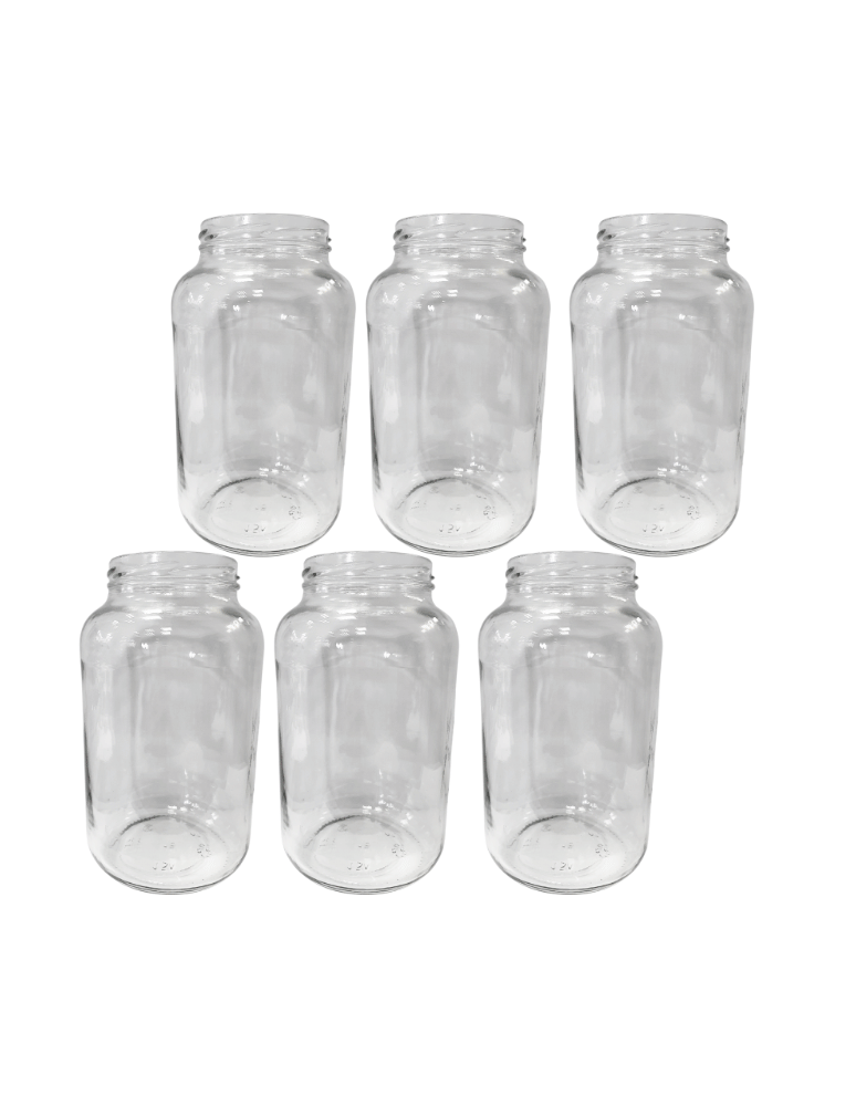 Słoiki - Słoiki 1500ml 1,5l na ogórki małosolne soki nalewki grzyby 6szt. 82mm PZH - product b2b.wamar.biz 2