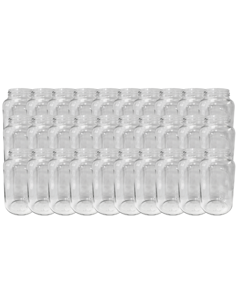 Słoiki - Słoiki 1500ml 1,5l na ogórki małosolne soki grzyby nalewki 30szt. 82mm PZH - product b2b.wamar.biz 2