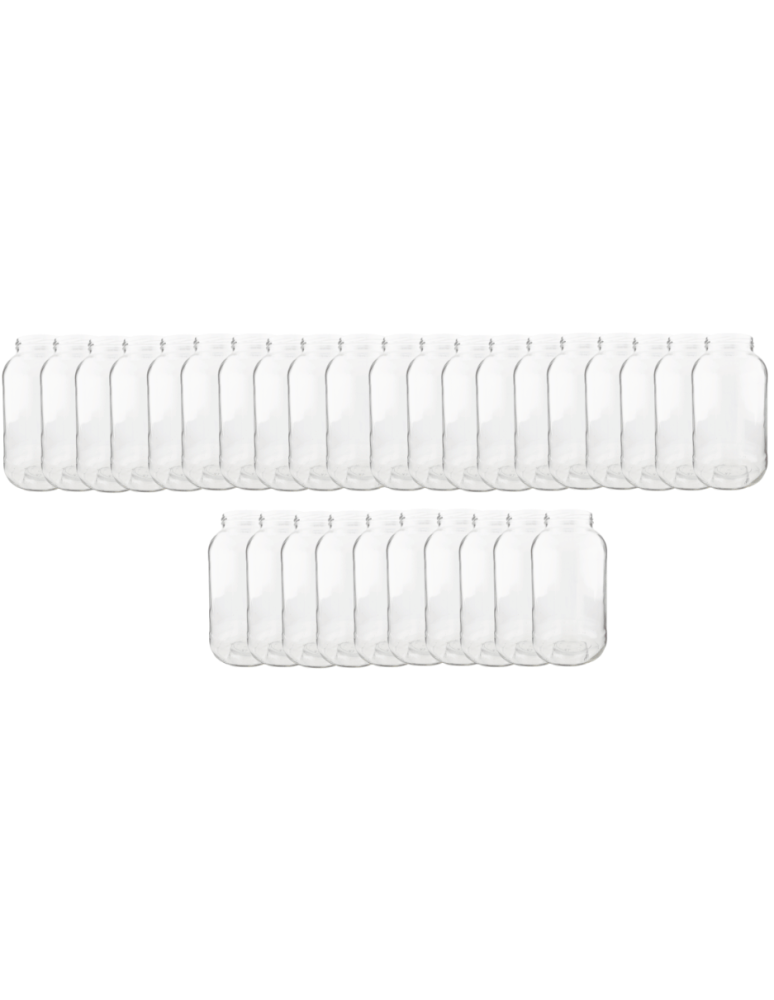 Słoiki - Słoiki 2000ml 2l na ogórki soki suszone grzyby nalewki 30sztuk 82mm PZH - product b2b.wamar.biz 2