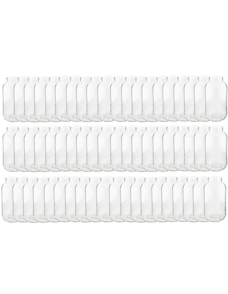 Słoiki - Słoiki 2000ml 2l na ogórki soki suszone grzyby nalewki 60sztuk 82mm PZH - product b2b.wamar.biz 2