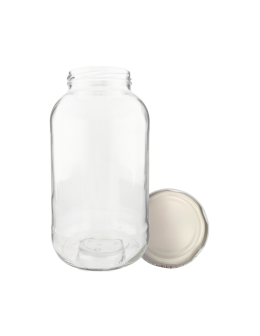 Słoik 2000ml 2l na ogórki soki grzyby nalewki KOMPLET z POKRYWKĄ 82mm - product 2