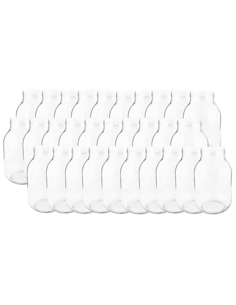 Słoiki - Słoiki 3000ml 3l na ogórki soki suszone grzyby nalewki 30sztuk 100mm PZH - product b2b.wamar.biz 2