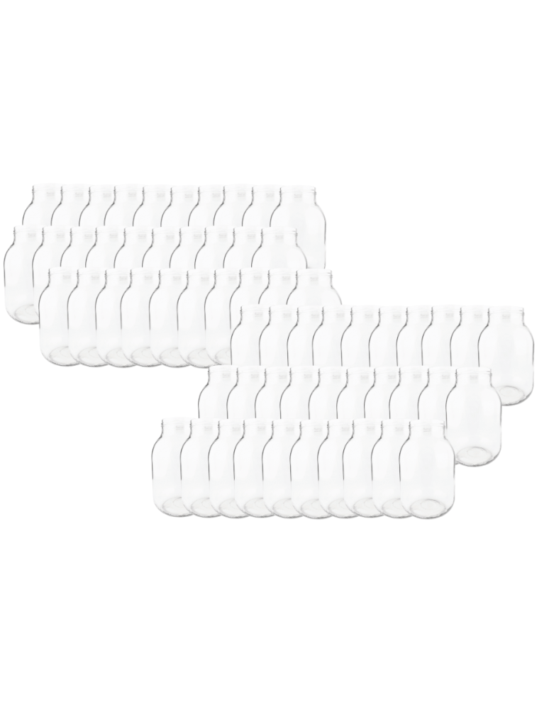 Słoiki - Słoiki 3000ml 3l na ogórki soki suszone grzyby nalewki 60sztuk 100mm PZH - product b2b.wamar.biz 2