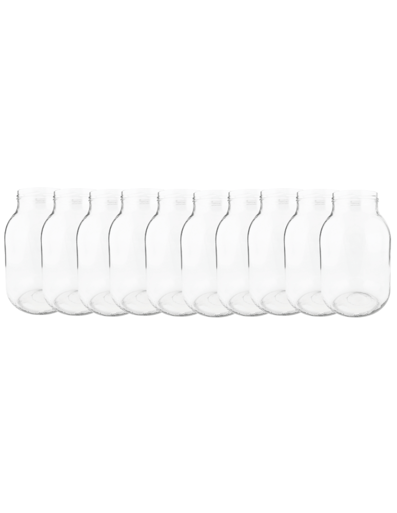 Słoiki - Słoiki 4000ml 4l na ogórki soki cukinia suszone grzyby nalewki 10szt. 100mm - product b2b.wamar.biz 2