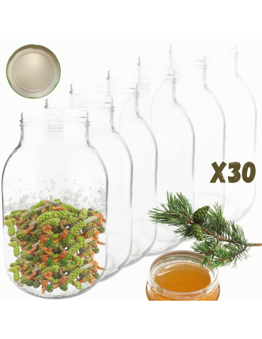 Słoiki 4000ml 4l na ogórki soki cukinia grzyby nalewki 30sztuk 100mm PZH