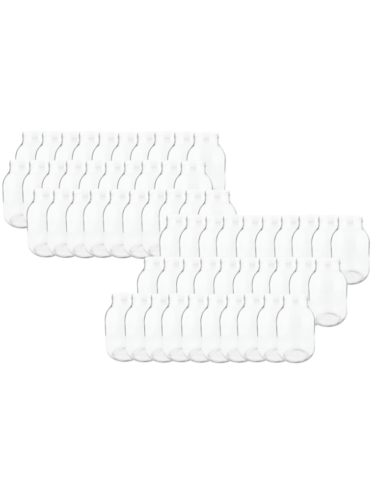 Słoiki - Słoiki 4000ml 4l na ogórki soki cukinia grzyby nalewki 60sztuk 100mm PZH - product b2b.wamar.biz 2