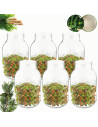 Słoiki 4000ml 4l na ogórki soki cukinia grzyby nalewki 6kpl zakrętki 100mm