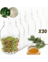 Słoiki 4000ml 4l ogórki soki cukinia grzyby nalewki 30kpl zakrętki 100mm