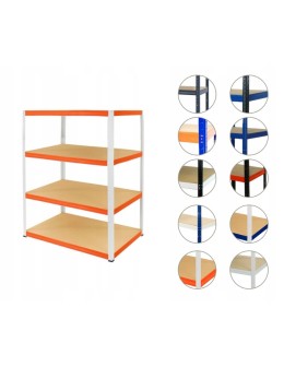 Regał metalowy HELIOS HWO 196x180x60 4x175kg