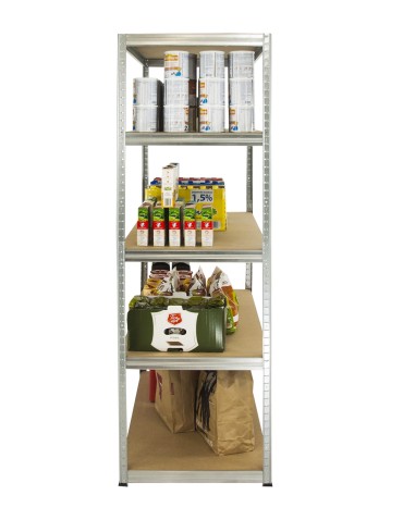 Regały Magazynowe - Regał Helios 180x120x60 cm 5 półek/400kg Ocynkowany - product 3