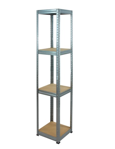 Regał Helios 180x35x35 cm 4 półki/175kg Ocynkowany