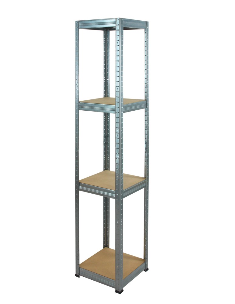 Regały Magazynowe - Regał Helios 180x35x35 cm 4 półki/175kg Ocynkowany - product b2b.wamar.biz 1