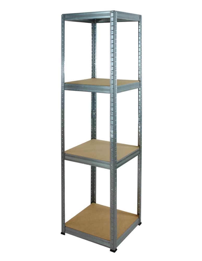 Regały Magazynowe - Regał Helios 180x40x40 cm 4 półki/175kg Ocynkowany - product b2b.wamar.biz 1