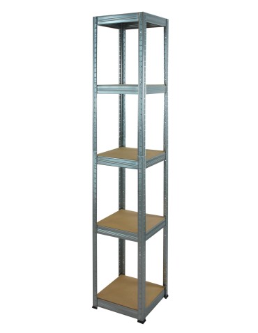 Regał Helios 196x35x35 cm 5 półek/175kg Ocynkowany