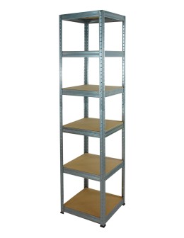 Regał Helios 196x40x40 cm 6 półek/175kg Ocynkowany