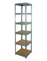 Regał Helios 196x45x45 cm 6 półek/175kg Ocynkowany