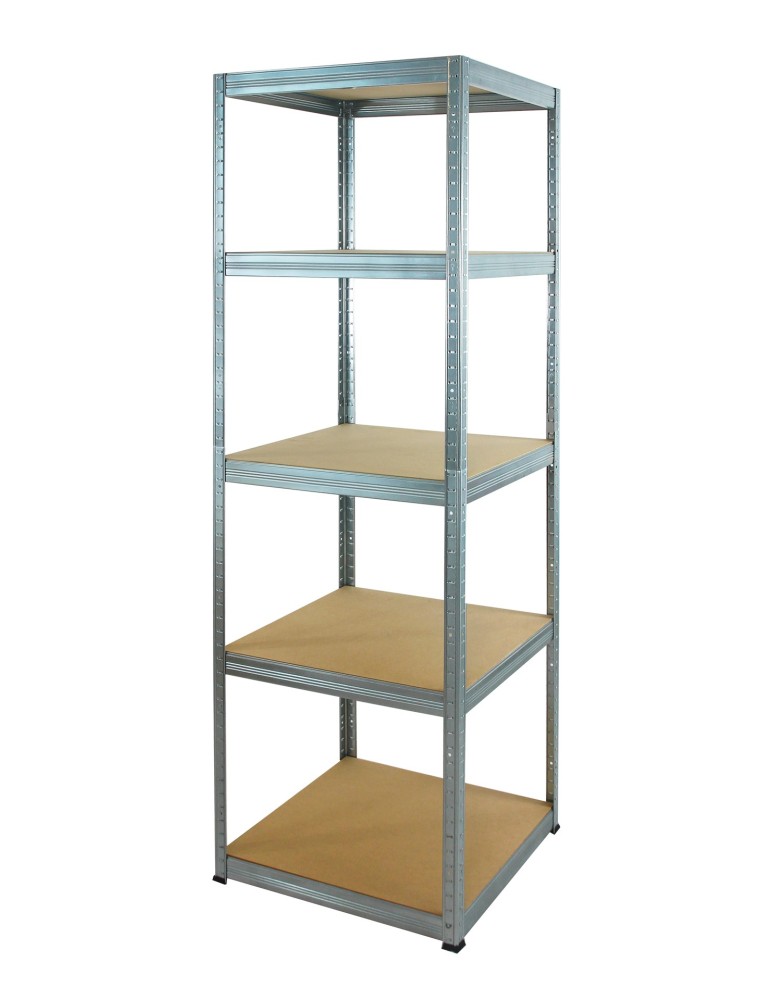 Regały Magazynowe - Regał Helios 196x50x50 cm 5 półek/175kg Ocynkowany - product b2b.wamar.biz 1