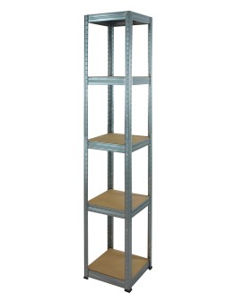Regał Helios 213x30x30 cm 5 półek/175kg Ocynkowany