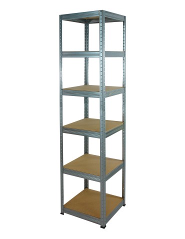 Regał Helios 213x45x45 cm 6 półek/175kg Ocynkowany