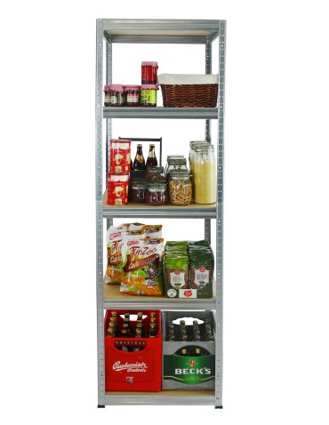 Regały Magazynowe - Regał Helios 213x50x50 cm 5 półek/175kg Ocynkowany - product 3