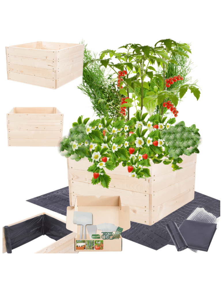 Uprawowe skrzynie ogrodowe- Warzywniaki- skrzynia do uprawy - Skrzynia na warzywa skrzynie na warzywniak inspekt donica grządka 36x63x60 - product b2b.wamar.biz 1