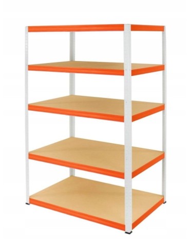 Regały Magazynowe - Regał metalowy HELIOS HWO 196x180x30 5x275kg - product 3