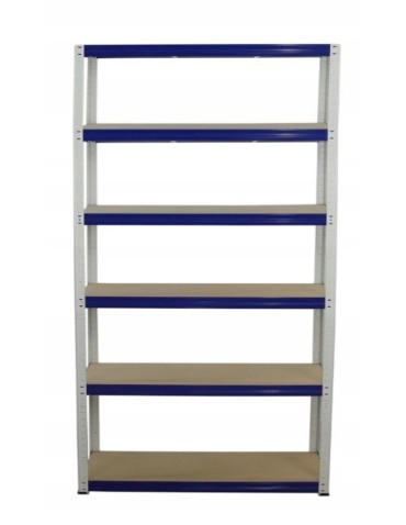 Regały Magazynowe - Regał metalowy HELIOS HWN 213x150x35 6x175kg - product 3