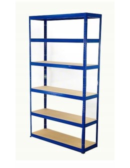 Regał metalowy regał magazynowy szpitalny HELIOS biały 196x120x35 7x175kg - product 2