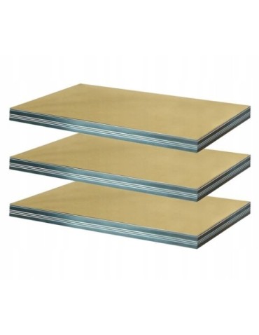 Regały Magazynowe - Regał metalowy regał magazynowy szpitalny HELIOS biały 196x100x45 7x175kg - product 9