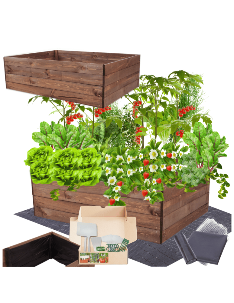 Uprawowe skrzynie ogrodowe- Warzywniaki- skrzynia do uprawy - Skrzynia na warzywa skrzynie na warzywniak inspekt donica grządka 36x120x100 - product b2b.wamar.biz 1