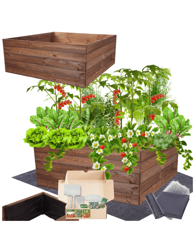 Uprawowe skrzynie ogrodowe- Warzywniaki- skrzynia do uprawy - Skrzynia na warzywa skrzynie na warzywnik inspekt donica grządka 45x120x117 - product b2b.wamar.biz 1