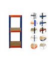 Regał metalowy HELIOS HNO 90x040x40 3 półki