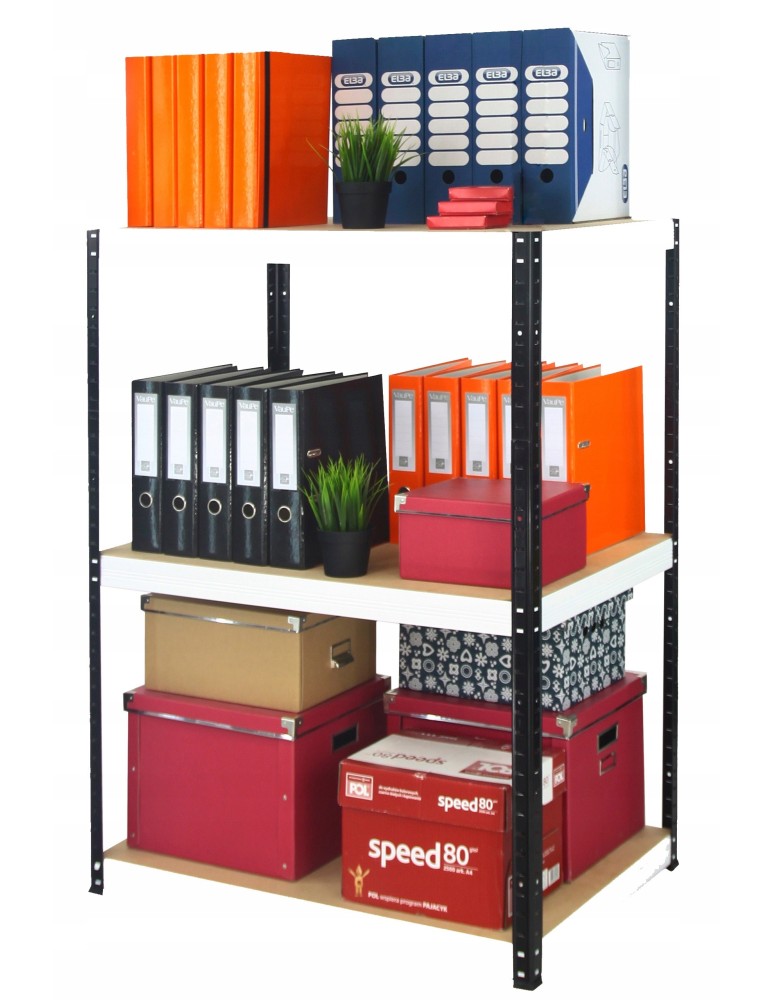 Regały Magazynowe - Regał metalowy HELIOS HBW 106x110x60 3x175kg - product b2b.wamar.biz 3