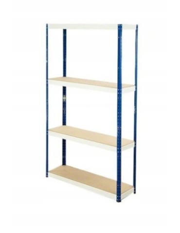 Regały Magazynowe - Regał metalowy HELIOS HNW 180x180x30 4x175kg - product 3