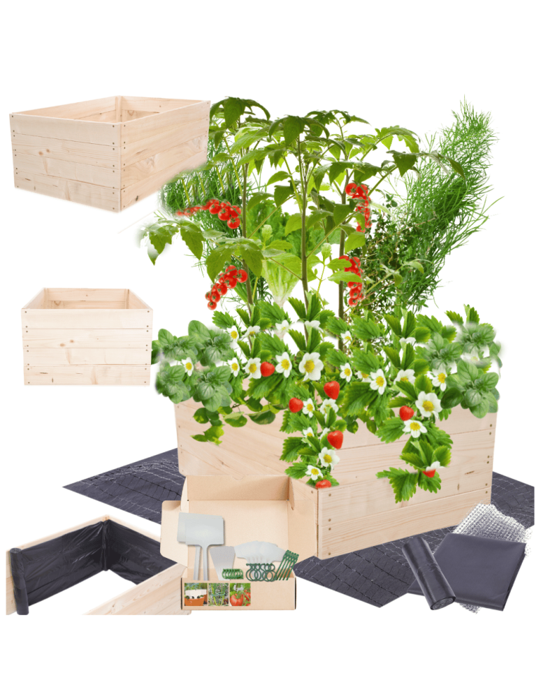 Uprawowe skrzynie ogrodowe- Warzywniaki- skrzynia do uprawy - Skrzynia na warzywa skrzynie na warzywniak inspekt donica grządka 36x103x90 - product b2b.wamar.biz 1