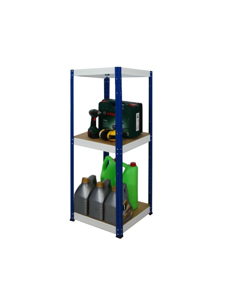 Regały Magazynowe - Regał metalowy HELIOS HNW 106x045x45 3 półki - product b2b.wamar.biz 3