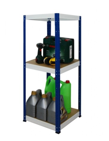 Regały Magazynowe - Regał metalowy HELIOS HNW 106x030x30 3 półki - product 3