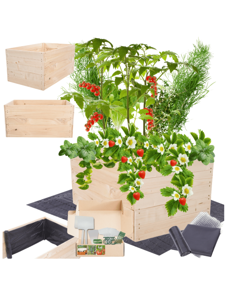 Uprawowe skrzynie ogrodowe- Warzywniaki- skrzynia do uprawy - Skrzynia na warzywa skrzynie na warzywnik inspekt donica grządka 45x103x60 - product b2b.wamar.biz 1