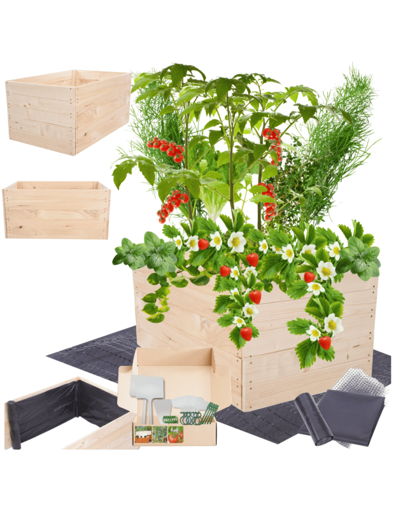 Uprawowe skrzynie ogrodowe- Warzywniaki- skrzynia do uprawy - Skrzynia na warzywa skrzynie na warzywnik inspekt donica grządka 45x103x90 - product b2b.wamar.biz 1