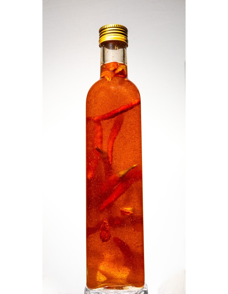 Szklane butelki na alkohol - galoniki - Kwadratowa butelka przezroczysta 500 ml ze złotą nakrętką fi 31,5 mm · 6 sztuk - product b2b.wamar.biz 3