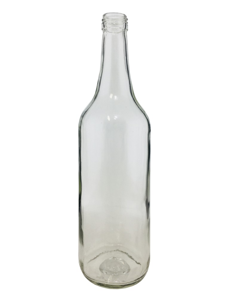 Szklane butelki na alkohol - galoniki - Butelka monopolowa 700 ml z gwintem fi 28 mm · złota nakrętka · Komplet 6 sztuk - product b2b.wamar.biz 6