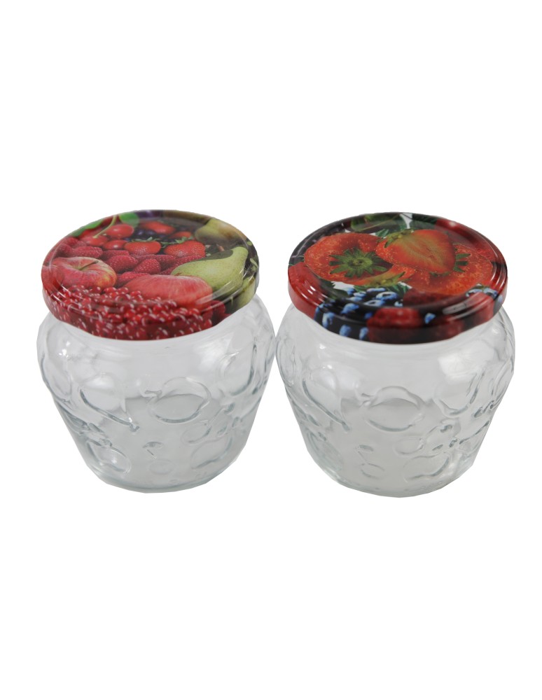 Słoiki - Ażurowy słoik na przyprawy 215 ml · Wieczko (⌀66) · 6-pak - product b2b.wamar.biz 1