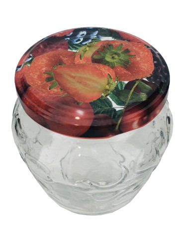 Słoiki - Ażurowy słoik na przyprawy 215 ml · Wieczko (⌀66) · 6-pak - product 3