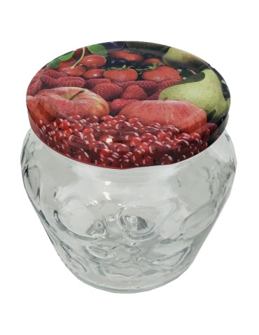 Słoiki - Ażurowy słoik na przyprawy 215 ml · Wieczko (⌀66) · 6-pak - product 4