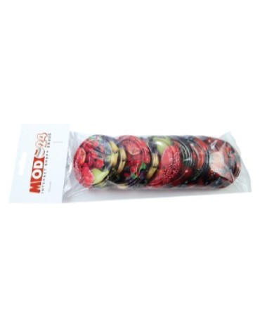 Słoiki - Słoik zwykły 235 ml · Pokrywka (⌀82) "Wieloowocowa" · 6 sztuk - product 5