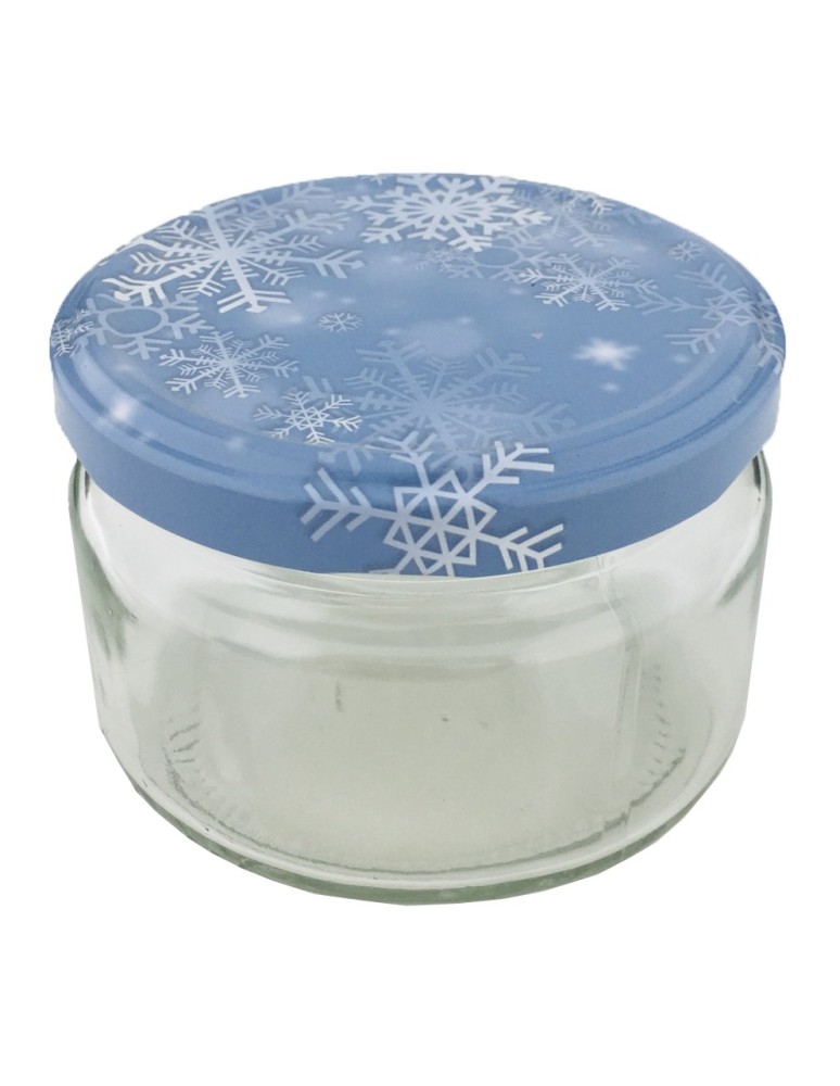 Słoiki - Słoik 250 ml zwykły · Pokrywka (⌀82) z nadrukiem “śnieżynka” · 6-pak - product b2b.wamar.biz 3