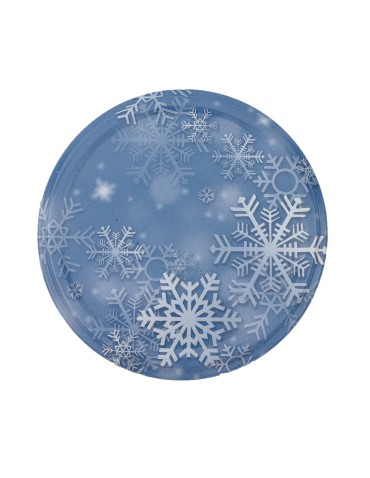 Słoiki - Słoik 250 ml zwykły · Pokrywka (⌀82) z nadrukiem “śnieżynka” · 6-pak - product 5