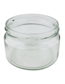 Słoik transparentny 250 ml · Pokrywka ⌀82 z nadrukiem “truskawka - borówka” · 6-pak - product 2