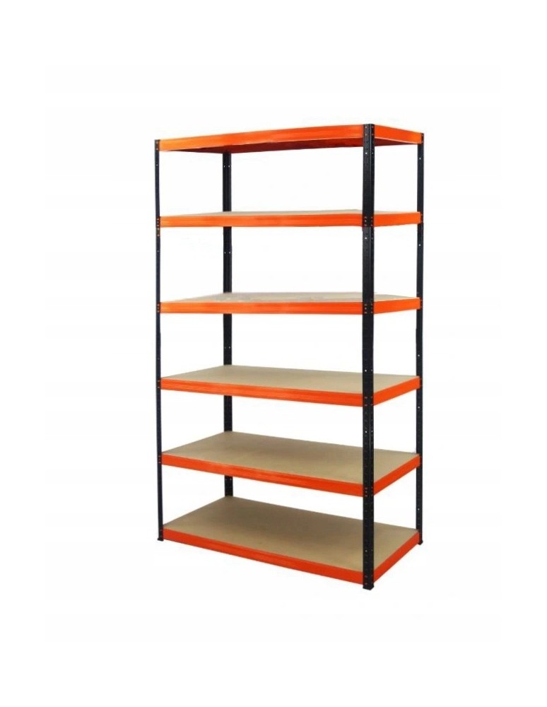 Regały Magazynowe - Regał metalowy HELIOS HBO 213x180x30 6x175kg - produkt b2b.wamar.biz 3