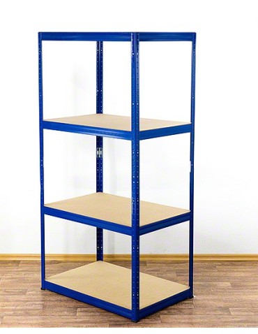 Regały - Regał Helios 180x90x45 cm 4 półki/175kg Niebiesko-Niebieski - product 8